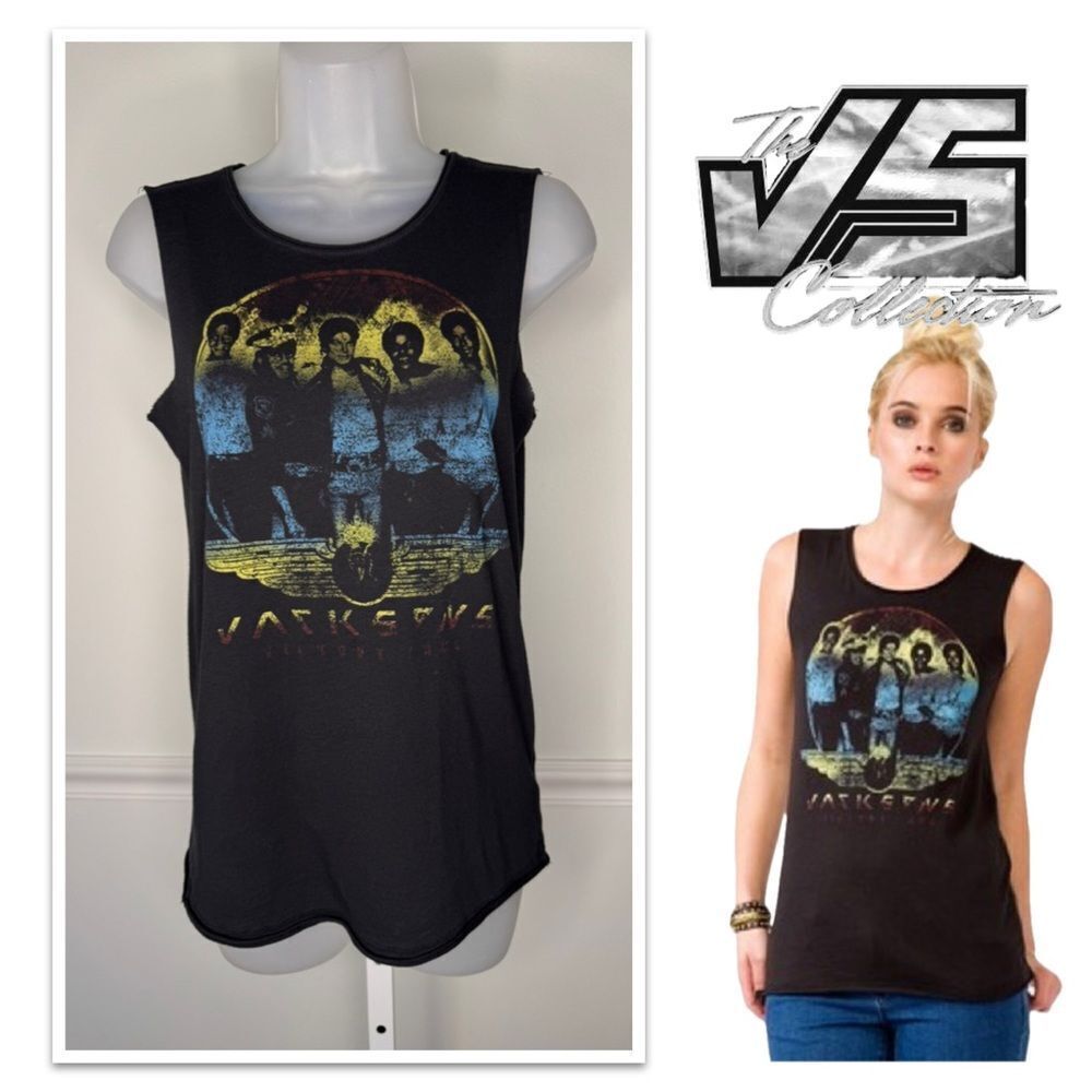 Michael Jackson The Jacksons "Victory" Sleeveless J5 Collection. Size Small